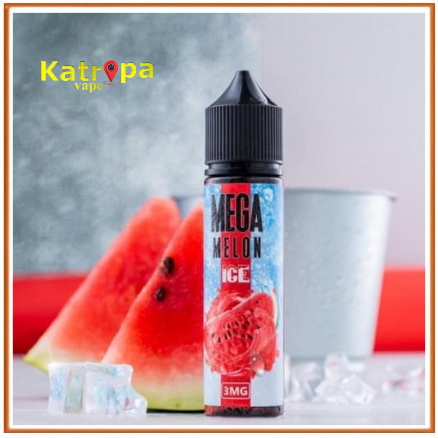 Mega Melon Ice – Watermelon Ice 60ML Freebase E‑Liquid