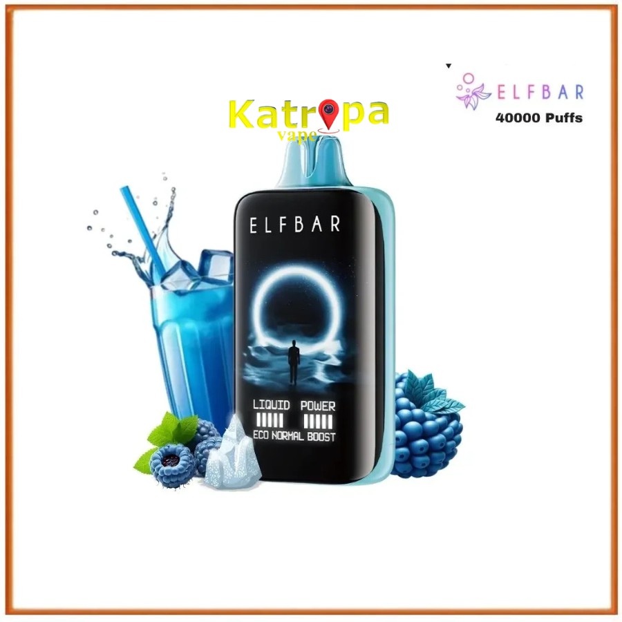 Elfbar Mon Night 40000 Puffs Disposable – Blue Razz