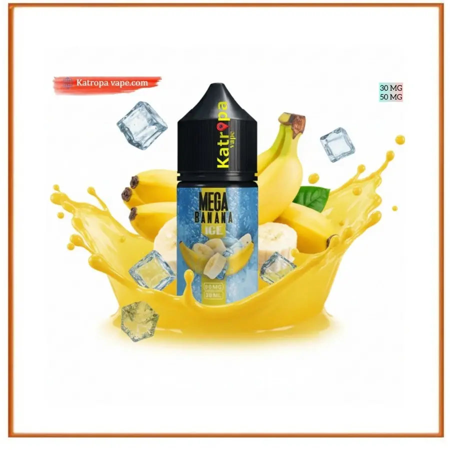 Mega Banana Ice SaltNic E‑Liquid 30ml