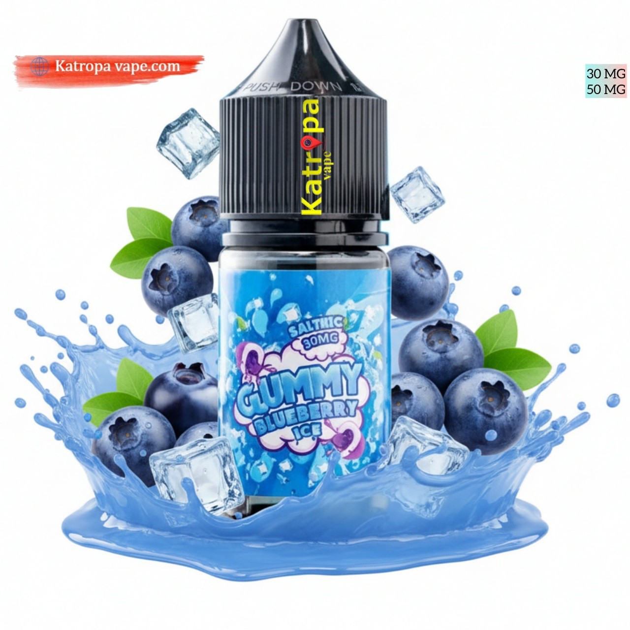 gummy blueberry saltnic flavor 30ml