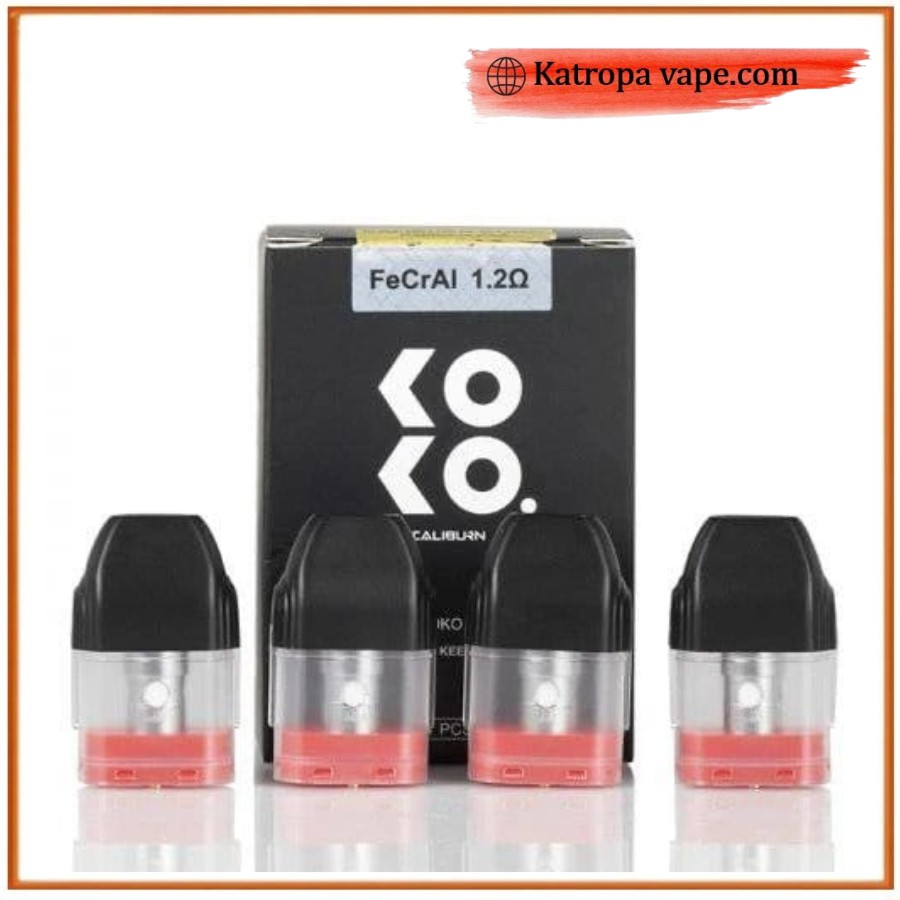 Uwell Caliburn KOKO Replacement Pods – 1.2Ω & 1.4Ω