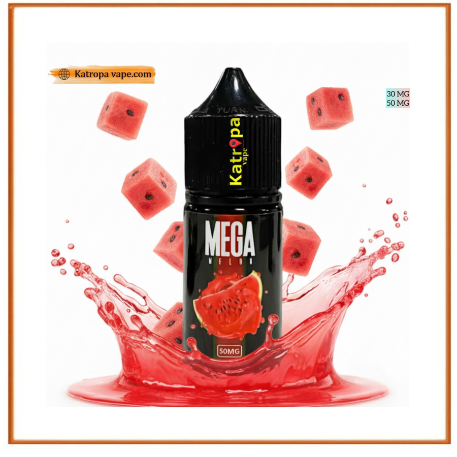 Mega Melon Watermelon No Ice SaltNic E‑Liquid 30ml