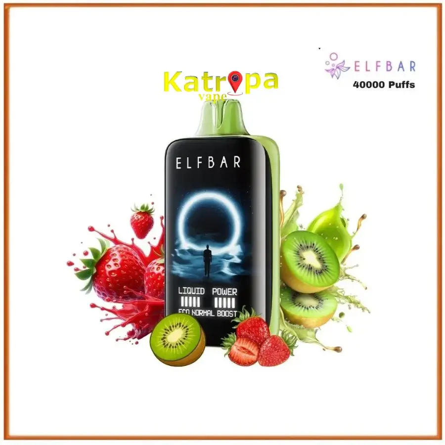Elfbar Mon Night 40000 Puffs Disposable – Strawberry Kiwi