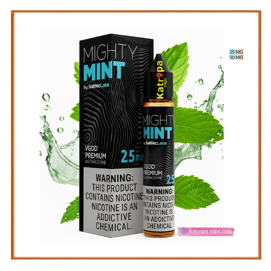 VGOD SaltNic Eliquid Mighty Mint نعناع