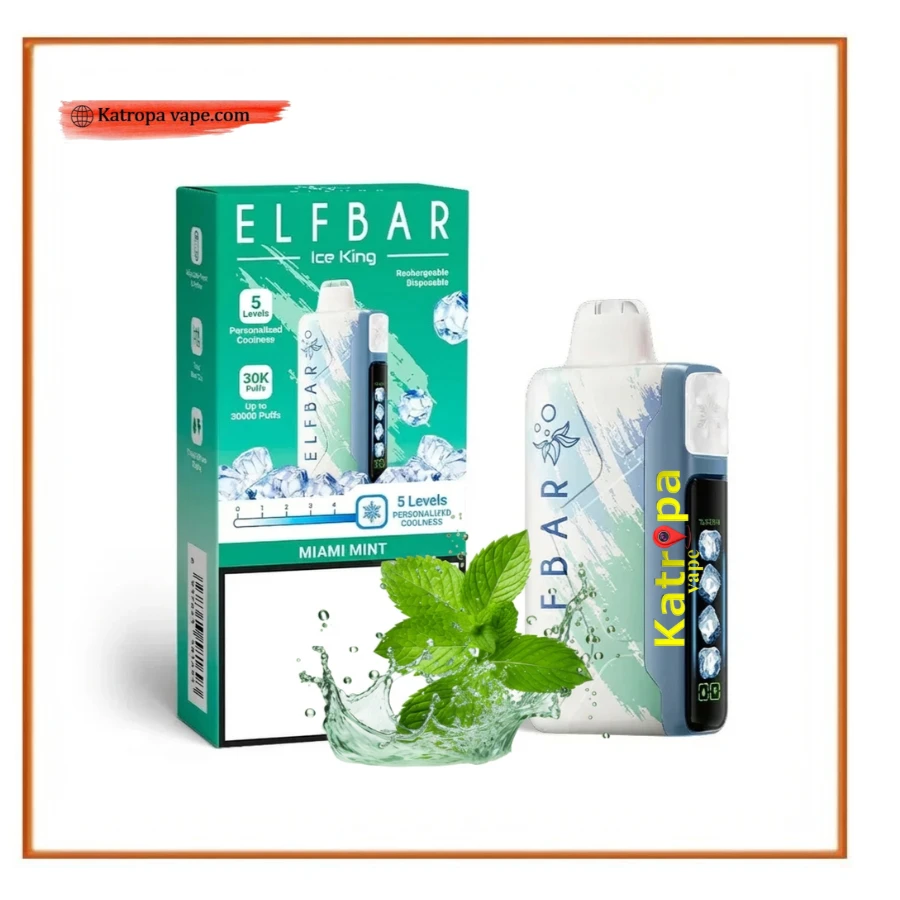ELFBAR Miami Mint 30K Puffs Ice King Disposable Vape