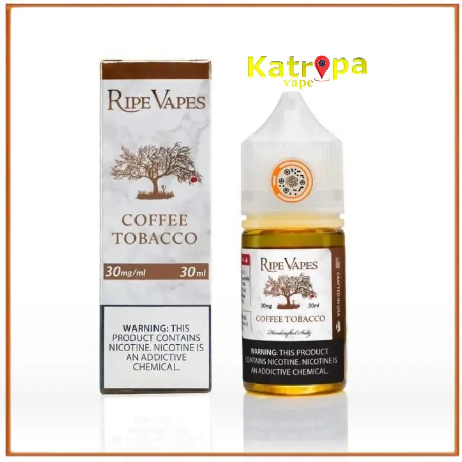 Ripe Vapes VCT  Vanilla Custard Tobacco 30ml Nicotine Salt Juice