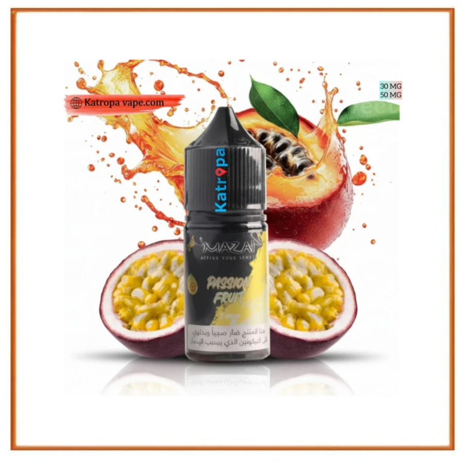 Mazaj Passion Fruit 30ml Nicotine Salt Juice
