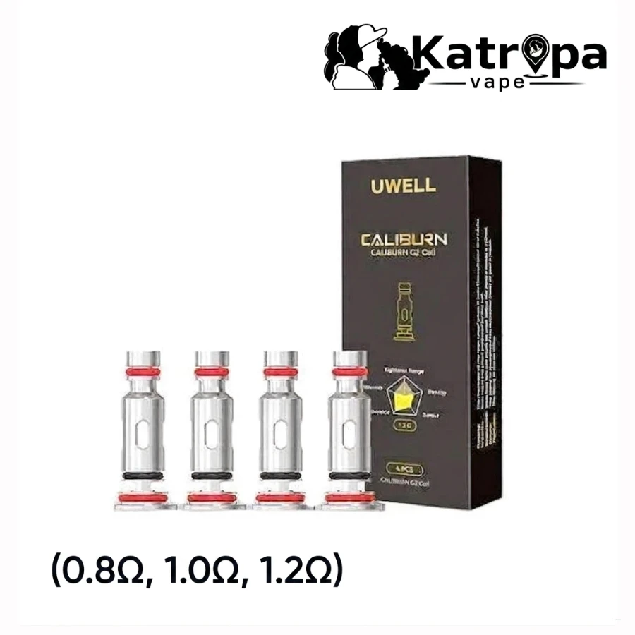 Uwell Caliburn G Coils – 0.8Ω / 1.2Ω / 1.0Ω