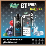 Twist Vapors GT Super Disposable 60000 Puffs – Mixed Berry Ice