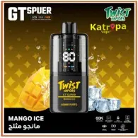 Twist Vapors GT Super Disposable Vape 60000 Puffs – Mango Ice