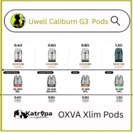 OXVA Xlim & Uwell Caliburn G3 Replacement Pod