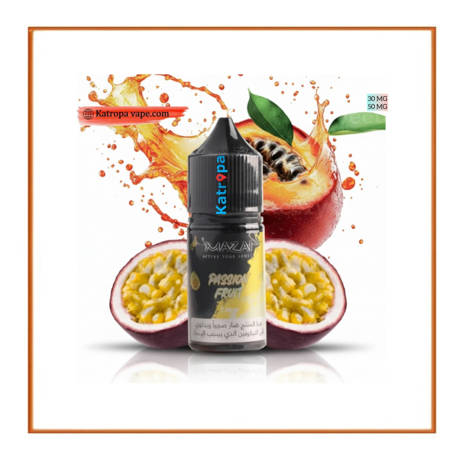 Mazaj Passion Fruit 30ml Nicotine Salt Juice
