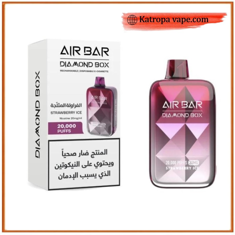 Air Bar Diamond Box 20000 Puffs – Strawberry