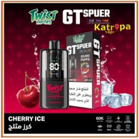 Twist Vapors GT Super Disposable 60000 Puffs – Cherry Ice