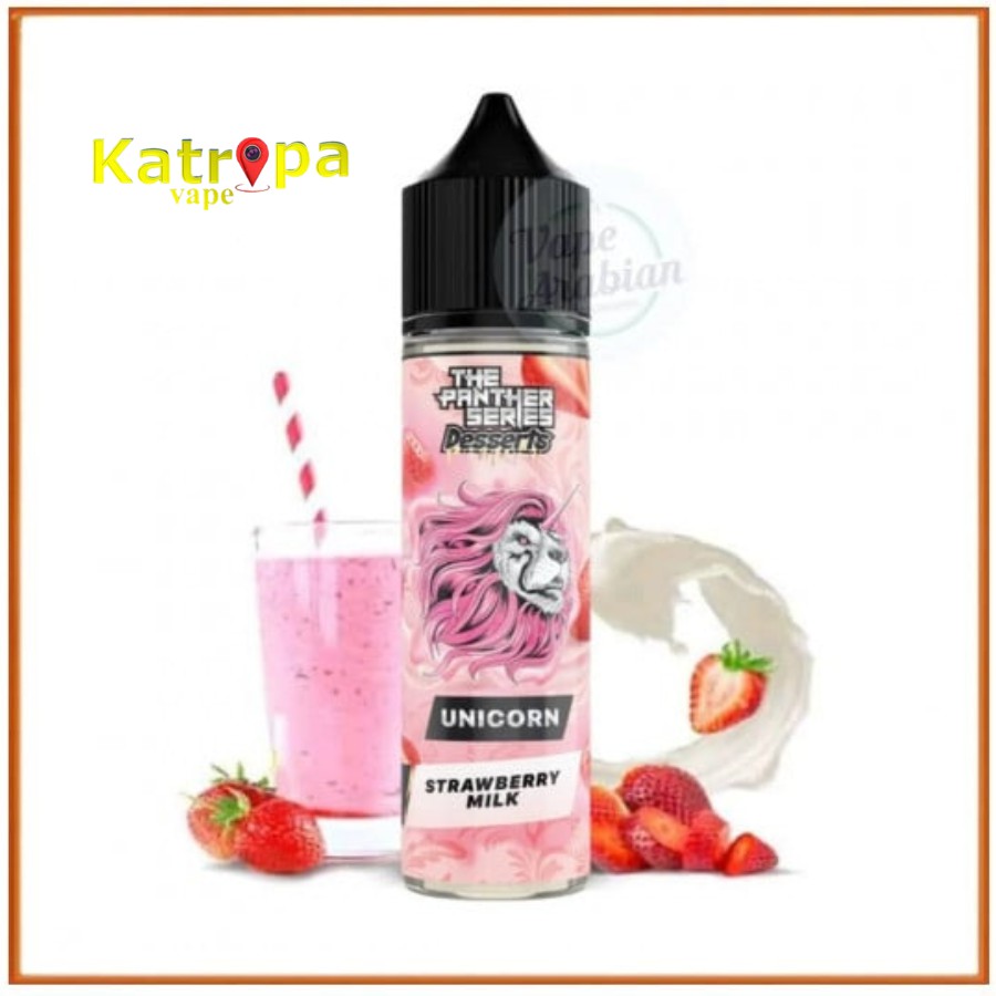 Dr. Vapes – Unicorn Strawberry Milk 60ML – Freebase E-Liquid