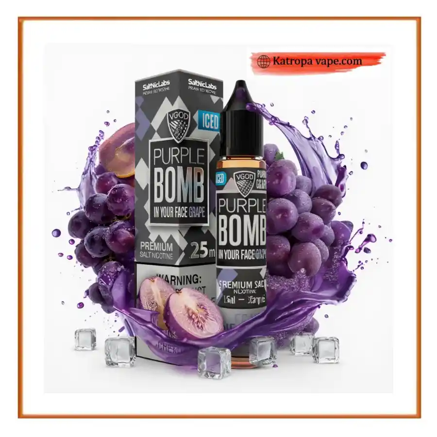 VGOD Purple Bomb Grape Ice SaltNic E‑Liquid 30ml