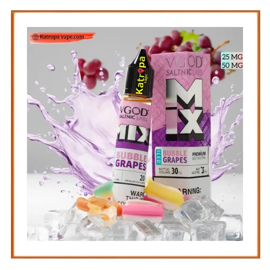 VGOD MIX Iced Bubble Grapes SaltNic E‑Liquid 30ml