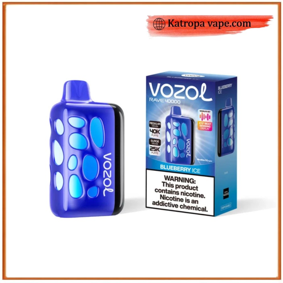 Vozol Rave 50,000 Puffs  – Blackberry