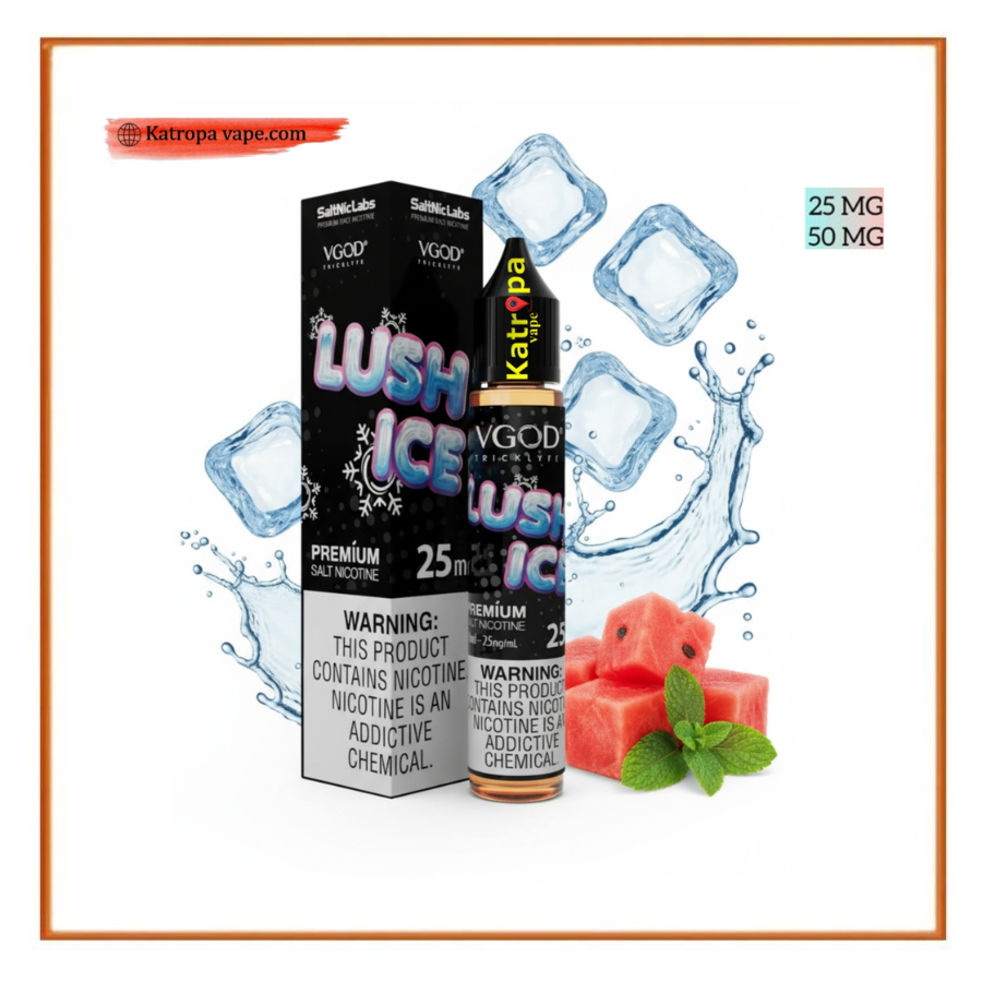 VGOD SaltNic Eliquid Lush Iceبطيخ مثلج