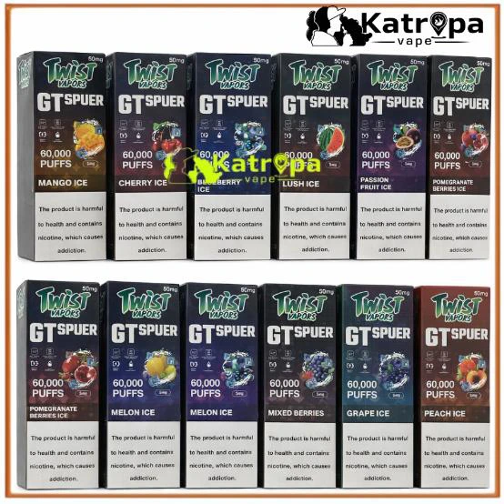 Twist Vapors GT Super Disposable 60000 Puffs