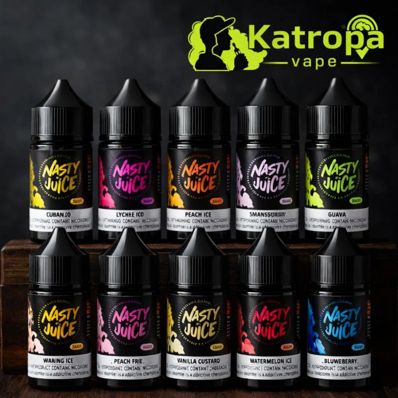 Nasty Juice E‑Liquid SaltNic &  Freebase 30ml & 60 ml