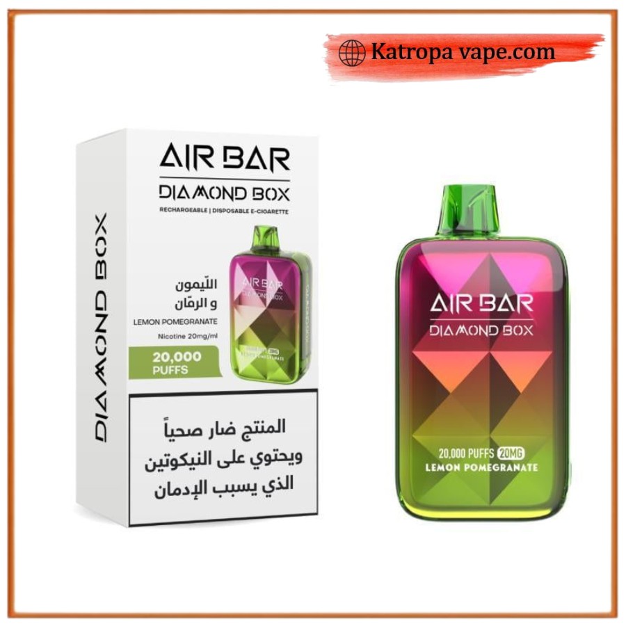 Air Bar Diamond Box 20000 Puffs – Lemon Pomegranate