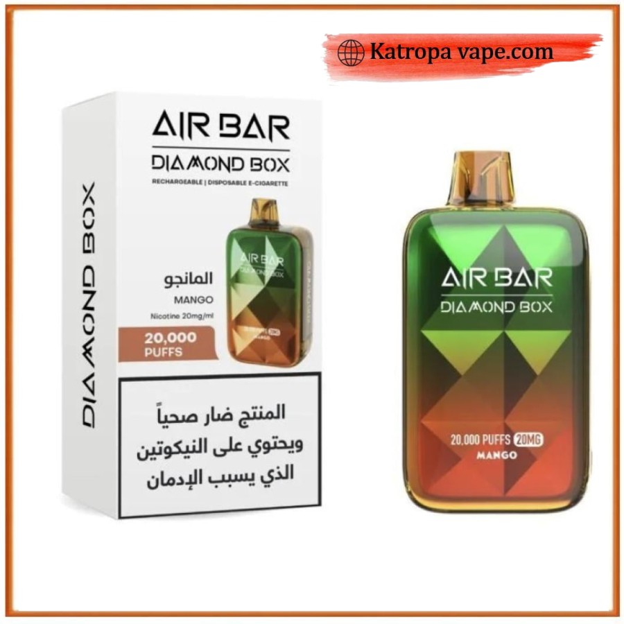 Air Bar Diamond Box 20000 Puffs – Mango